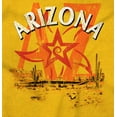 thumbnail image 2 of Arizona Desert Star Tourist Souvenir Men's Graphic T Shirt Tees Brisco Brands X, 2 of 6