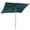 Vert Foncé, variante sur Outsunny Parasol de Patio 6,5 X 10 Pi, Parasol Rectangulaire de Marché, Bleu Foncé