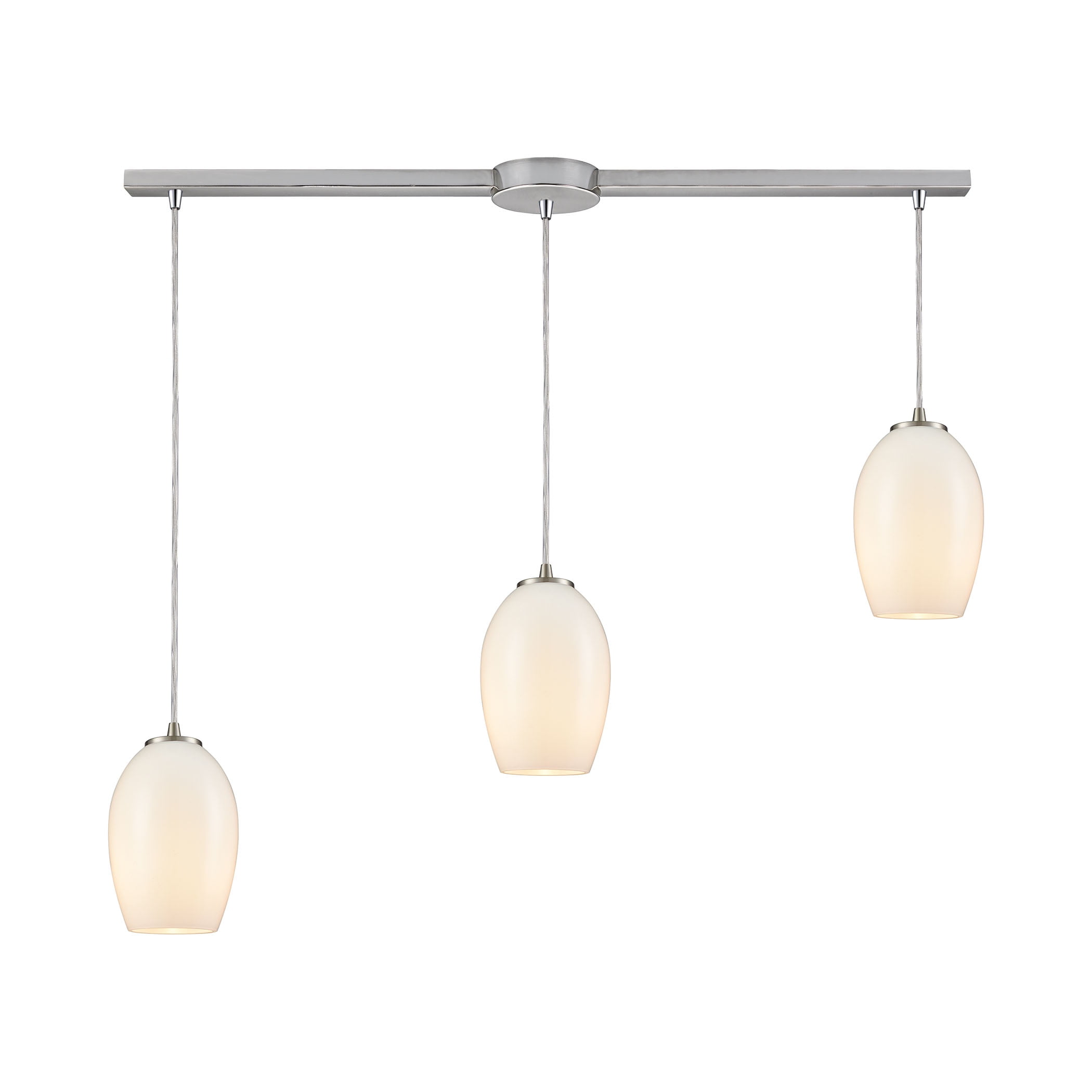 Elk Lighting 10920/3L Pendant Light Satin Nickel