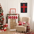 thumbnail image 5 of Christian Cross Garden Flag 12x18 Inch Indoor Balcony Courtyard Outdoor Decorative Flag, 5 of 7