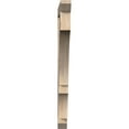 thumbnail image 2 of Ekena Millwork 3 1/2"W x 38"D x 46"H Balboa Slat Smooth Bracket, Douglas Fir, 2 of 4