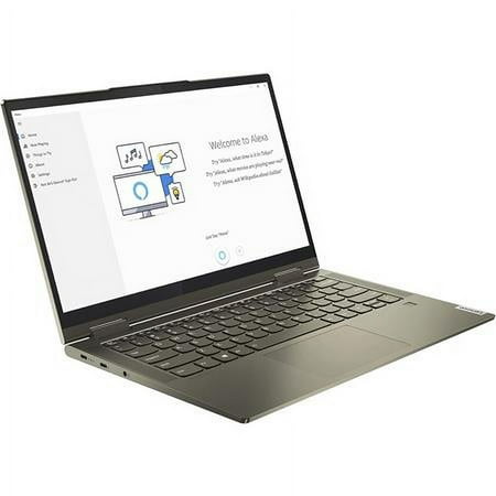 Lenovo - Yoga 7i 2-in-1 14" Touch Screen Laptop - Intel Evo Platform Core i5 - 12GB Memory - 512GB Solid State Drive - Dark Moss