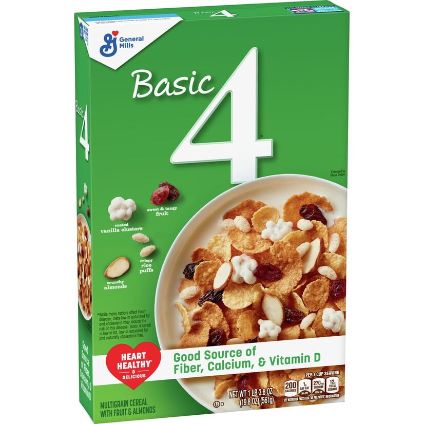 Basic 4, Multigrain Fruit and Nuts Cereal, 19.8 oz