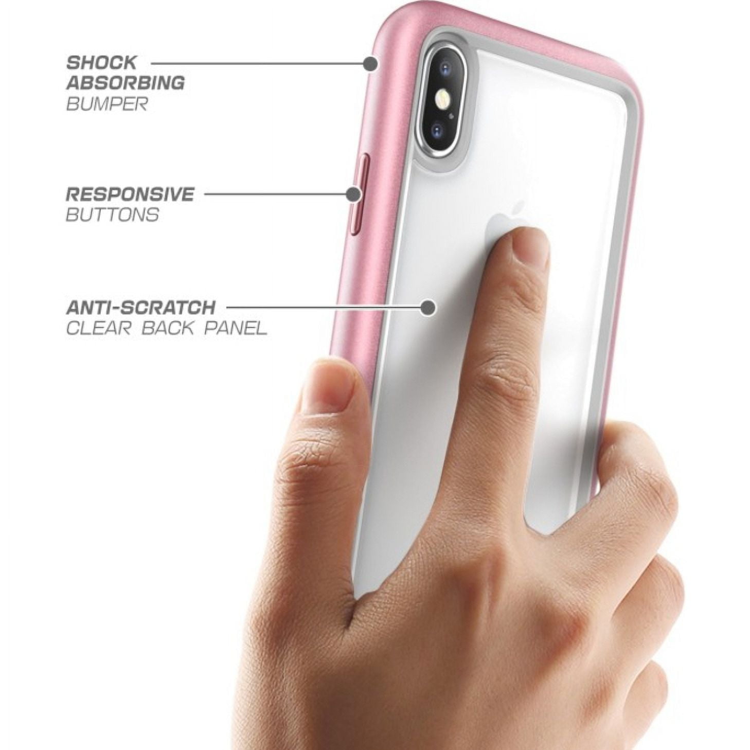 Premium Hybrid Case For iPhone X XS Anti Shock TPU Bumper + Protective –