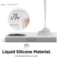 thumbnail image 3 of IBAOLEA Compatible avec Coque iPhone 12 Pro Max, Coque en Silicone Liquide pour iPhone 12 Pro Max 6.7 Inch [Blanc] - Protection Intégrale du Corps (Écran et Caméra), 3 of 9