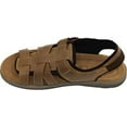 thumbnail image 5 of NEKTA/ke'nekt/, Men's Fisherman Open-Toe Leather Sandals Black 14, 5 of 5