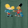 thumbnail image 3 of Hey Arnold! - Arnold, Gerald, and Abner - Women's Lightweight French Terry Long Sleeve Shirt, 3 of 5