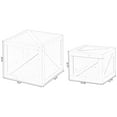 thumbnail image 5 of Square Decorative Wooden Chest Trunk, 5 of 10