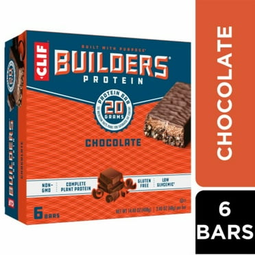 Clif Builders Chocolate Protein Bar 6 ct
