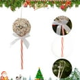 thumbnail image 4 of Vrorvz Christmas Ornaments Foam Garlands with Festive Appeal for Warm Indoor Decor and Sustainable Family Traditions 10.2x3.5x6.3in Gold, 4 of 6