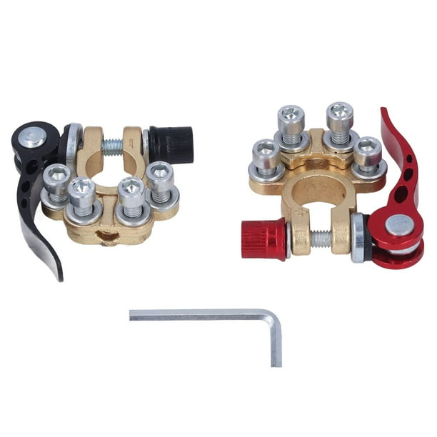 Car Battery Terminal Connector Clamp 2Pcs Car Battery Terminal Car