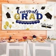 thumbnail image 6 of Toyandona Graduation Party Photo Backdrop Short Plush 1 Set Multi Graduation Season 78.7 x 39.4 inch, 6 of 8