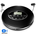 thumbnail image 2 of Bluetooth Lecteur CD Portable Walkman avec Casque Soutenir la Lecture de la Carte TF Baladeur CD Fonction Anti-Choc Petits lecteurs de Musique Kuyhfg Bienvenido a Kuyhfg, 2 of 2