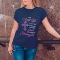 thumbnail image 3 of I Am a April Girl T-Shirt - Faith-Inspired Tee for Women - Great Christian Birthday Gift, 3 of 4