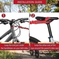 thumbnail image 4 of Abschleppseil Fahrrad Kinder Tow Rope Fr Fahrrad Abschleppgurt Elastisch Fahrrad Bungee Abschleppseil,, Tragfhigkeit 500 Lbs(rot - 170cm) Zekai, 4 of 5