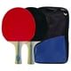 thumbnail image 1 of 1 Par Raquetas Tenis Mesa Paletas Ping Pong Goma Con (mango Corto), 1 of 9