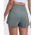 thumbnail image 2 of CRZ YOGA Lightweight Maternity Workout Shorts 3'' Soft Athletic Casual Womens Pregnancy with Liner Pockets, 2 of 5