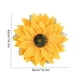 thumbnail image 4 of Corona de girasoles | Adorno floral artificial para puerta, ideal para la decoración de otoño y Acción de Gracias | Decoración de pared para el hogar y el jardín, 4 of 5