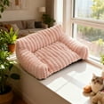 thumbnail image 5 of Sofa Style Pet Bed, Warm Cat Bed, with Cushion for Indoor Sleeping, Soft Dog Bed for Couch and Floor, Comfortable Pet Mat for Cats and Dogs, Home Decor Pet Furniture for Living Room, 5 of 6