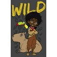 thumbnail image 2 of Boy's Encanto Wild Antonio Graphic Tee Charcoal Small, 2 of 4
