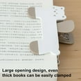 thumbnail image 7 of Sylvtty Kitten Book Holder Clip Simple Reading Auxiliary Fixed Book Clip Bookmark Plastic Reading Page Holders Creative Book Accessory, 7 of 7