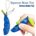 thumbnail image 4 of Fidget Toys, Divertidas Expresiones Faciales Exprime Edamame Fidget Toy, Regalo para Niños Y Adultos Libera El Estrés Y La Ansiedad, Edamame Fidget Keychain, Spe, 4 of 5