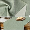 thumbnail image 4 of Mode Light Brown Table Runner, Seasonal Fall Washable Kitchen Dining Table Decoration for Home Party Decor 13x72 Inch, 4 of 16