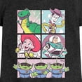 thumbnail image 3 of Toy Story 4 - Sunny Side Up Grid - Toddler & Youth Girls Short Sleeve Graphic T-Shirt, 3 of 5