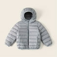 thumbnail image 2 of Mercatoo Kids Boy Girl Lightweight Puffer Jacket Quilted Bubble Coat Toddler Winter Coat 𝐖aterproof Packable Hooded Down Jacket, 2 of 8