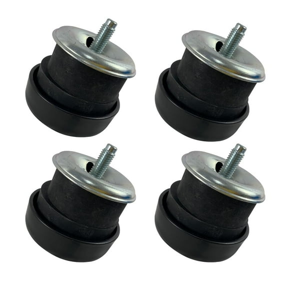 BST BSSP 4PCS Rubber Body Mount 924-181 For 1994-2004 Chevy S10 Pickup S-10 GMC Sonoma Upper Lower Bushings Retainer Bolt Position 2 or 3