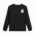 thumbnail image 5 of sdbrld Boys Halloween Ghost Print Clothes Trick or Treat Long Sleeve SweatClothes Boo Tee Top Tween Winter Clothes Black Sizes 9-10 Years, 5 of 9