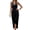 O270 Black, variant on Angala Women Dresses V Neck Maxi Dresses Solid Sleeveless Slim Fit Slit Elegant Fashion Party Wear Casual Lady Dresses Size L Black