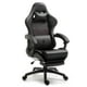 thumbnail image 1 of Silla Gamer Pro Dowinx | Ergonómica, Reclinable 180°, Masaje Lumbar USB, Reposapiés Retráctil, Ajustable | Cuero Sintético Premium, 1 of 10