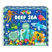 Smarts & Crafts Deep Sea Craft Kit, 200+ Pieces, For Children Ages 6+, Unisex