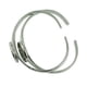 thumbnail image 1 of 2x2pcs 20mm Configuración de Brazalete Brazalete Cabujón Bandeja de Sunnimix brazaletes en blanco con almohadillas, 1 of 8