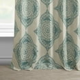 thumbnail image 6 of Half Price Drapes Henna Teal Room Darkening Curtains For Bedroom (1 Panel), 50W X 108L, 6 of 10