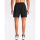 thumbnail image 3 of Pantalones cortos para correr Pudolla para hombre, entrenamiento atlético, negros, 3XL, 3 of 7