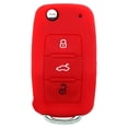 thumbnail image 2 of CNKOO Silicone Car Key Protective Cover Case for  Golf Bora Jetta Polo Golf Skoda, 2 of 8