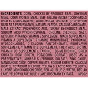 Meow Mix Gravy Bursts, Savory Chicken Flavor Mix, Gravy Filled Dry Cat Food, 3 lb. Bag