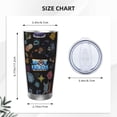 thumbnail image 4 of Vaso Blox Fruits de 20 oz, taza de viaje para café con aislamiento al vacío de acero inoxidable, taza de café, taza de viaje con tapa, taza térmica para exteriores, 4 of 8