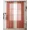 Brick, variant on Beige Sheer Window Grommet Curtain Set 84" Inches Long ( 2 Panels)