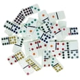 thumbnail image 6 of WE Games Double Nine Dominoes for Families, Game Night, Black and Red Vinyl Case, 6 of 8