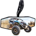 thumbnail image 1 of UTV Rear View Center Mirror with .;-;; Clamp UTV Race Mirror with Convex Mirror Compatible with Polaris RZR S XP (Rotatable), 1 of 7