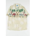thumbnail image 2 of Ragstock Beige Surfer Life Hawaiian Shirt, 2 of 3