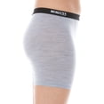 thumbnail image 3 of Woolverino - Women's Merino Wool Microweight Boxer Briefs - Ash Gray - Small, 3 of 3