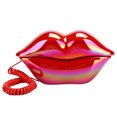 thumbnail image 6 of PPgejGEK Sexy Red Lips Telephone Retro Desk Phone with Clear Sound Quality Decorative Home Office Art Piece Standard Phone Line Connection Modern Functional Design, 6 of 9