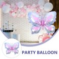 thumbnail image 4 of Miangastore 5Pcs Butterfly Foil Balloons Inflatable Balloons Butterfly Theme Birthday Party Decoration, 4 of 9