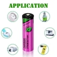thumbnail image 4 of (3-Packs) 3.6V 2400mAh TL-5903 AA Lithium Battery for Tadiran TL-5903 SL-360 S7-400 ER14505 TL-2100 6ES7971-0BA00, for Siemens S7-400 PLC Machine, CNC Machine, 4 of 6