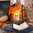 thumbnail image 4 of Neewe Halloween Sweatshirts for Women Hoodies Oversized Crewneck Tops Sweaters Comfy Fall Winter Outfits Clothes 2025 Fashion, 4 of 4