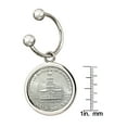 thumbnail image 3 of Keychain JFK Bicentennial Half Dollar Coin | Genuine United States Bicentennial Independence Hall Key Chain | Men’s Accessories - American Coin Treasures, 3 of 3